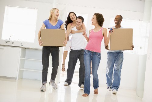 Professional removal team handling a home move in Hammersmith