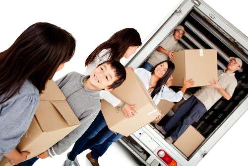 Office removals team planning a business relocation in Hammersmith