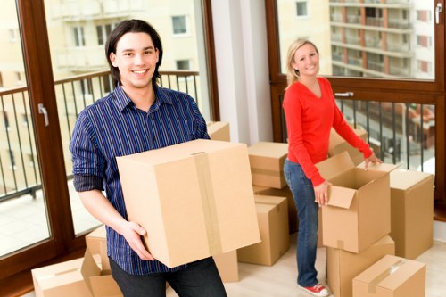 Decluttering belongings before a Hammersmith home move